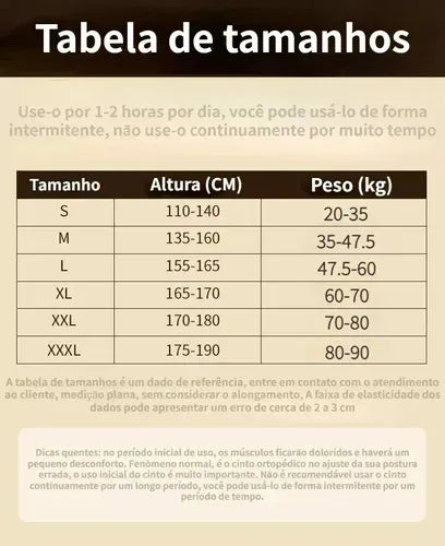 Corrector de Postura flex