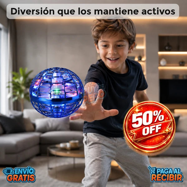 FlyNova™ 🚀 - Bola voladora interactiva ✨  ⭐⭐⭐⭐⭐  (1696 Valoraciones)