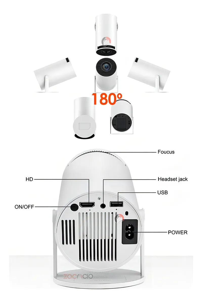 🎥“Mini Cine Pro HD – Convierte tu casa en un cine”