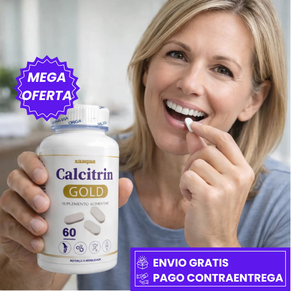🦴✨ CALCITRIN GOLD – Recupera tu Movilidad y Fortalece tus Articulaciones Cada Día ✨🦴