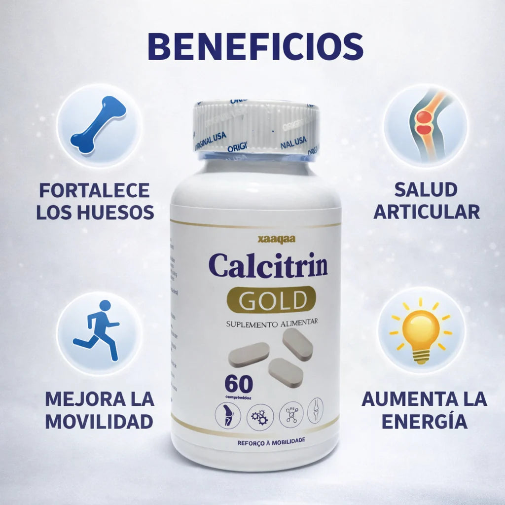 🦴✨ CALCITRIN GOLD – Recupera tu Movilidad y Fortalece tus Articulaciones Cada Día ✨🦴